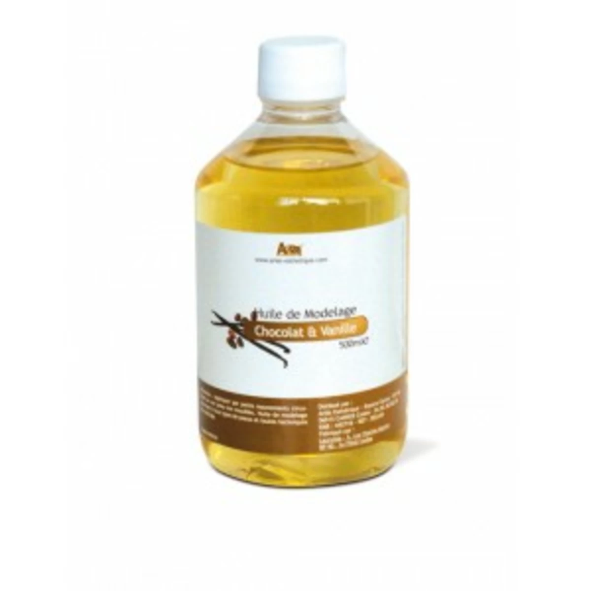 Huile de Modelage Chocolat Vanille 500 ml