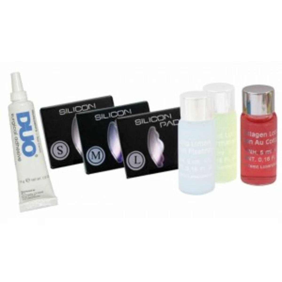 Kit pour Rehaussement de Cils Silicone Dr Temt 20 poses