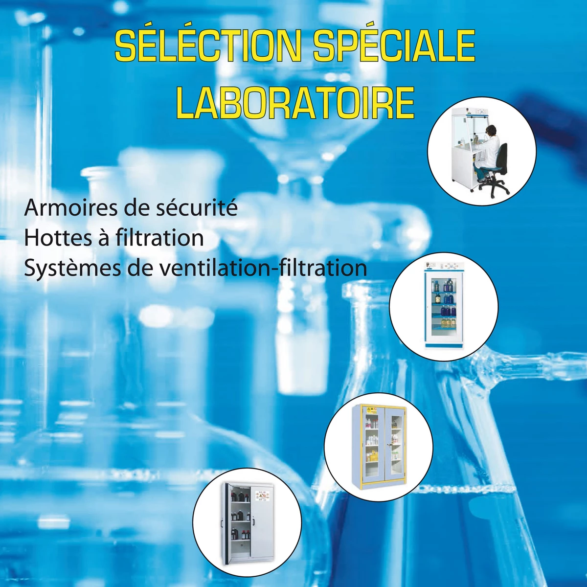 Armoires de sécurité labo