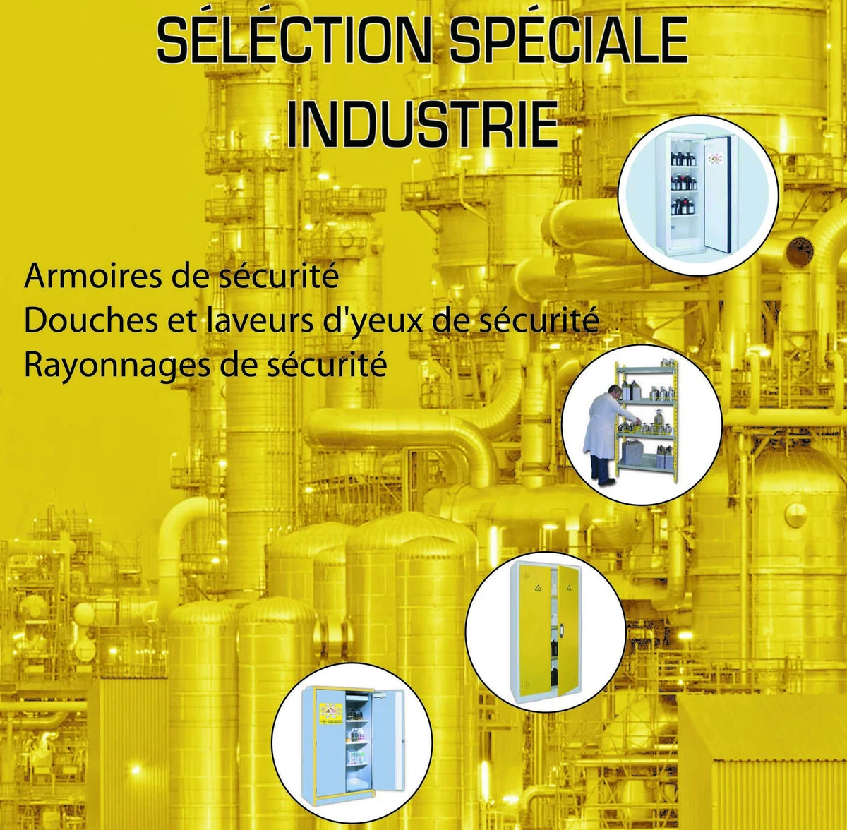 Armoires de sécurité industrie